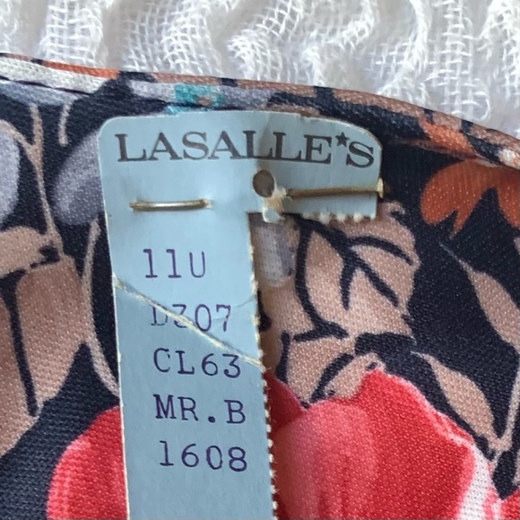 Mr. B of California Long Sleeve Floral Maxi Dress - Picture 3 of 9